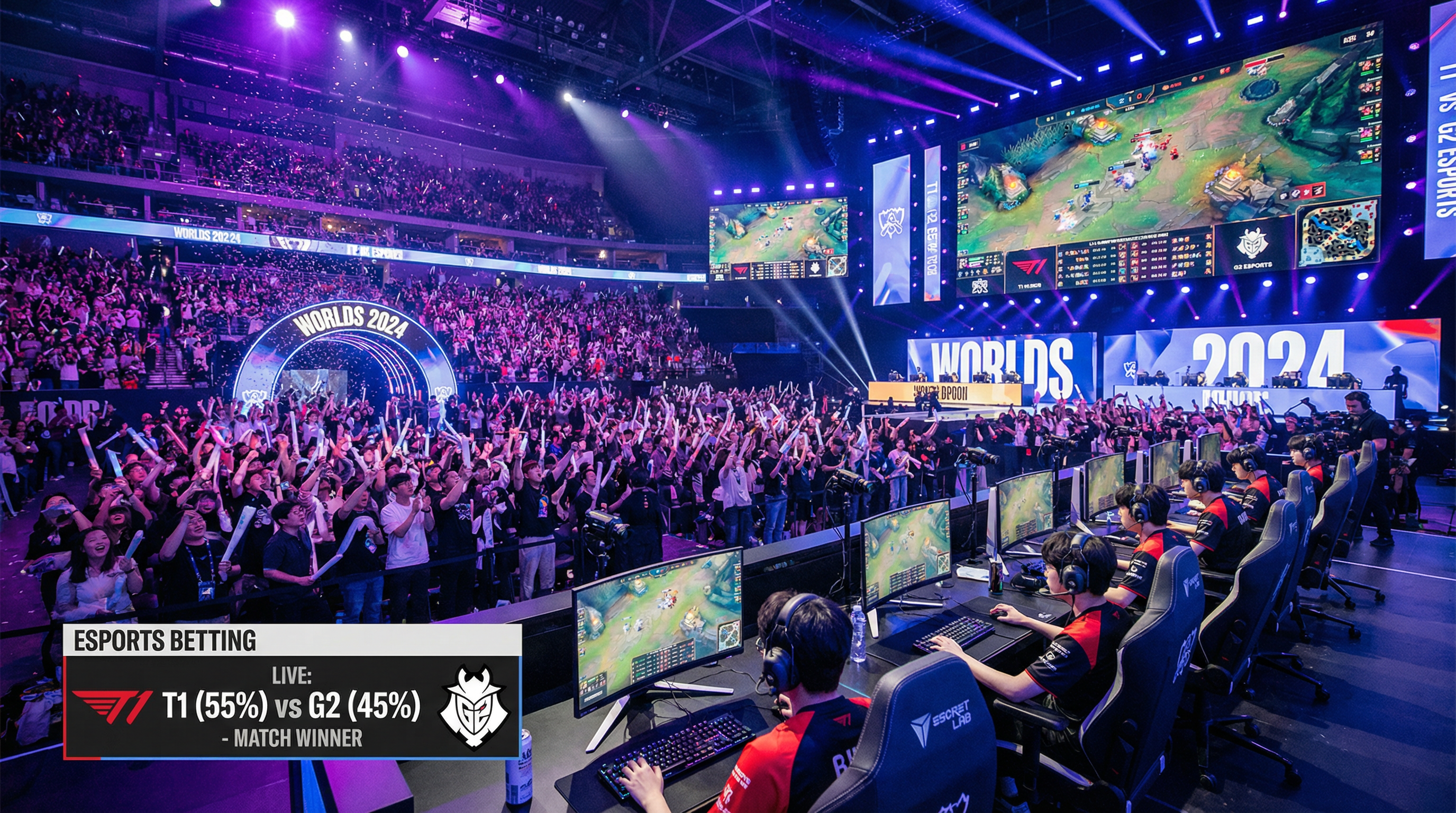 英雄联盟世界赛预测 - T1对阵G2电竞比赛分析